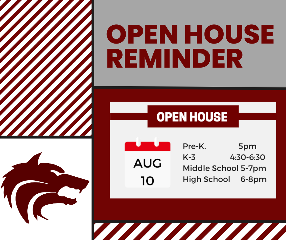 Open House 2023 Times